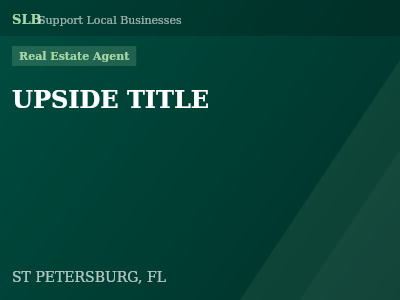 UPSIDE TITLE — Real Estate Agent in ST PETERSBURG, FL
