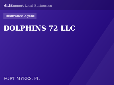 DOLPHINS 72 LLC — Insurance Agent in FORT MYERS, FL