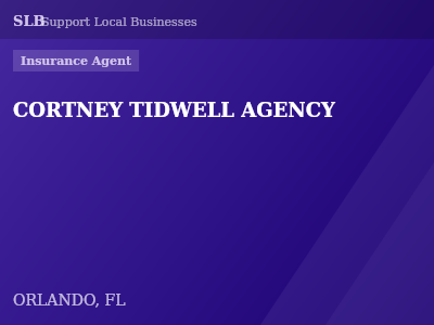 CORTNEY TIDWELL AGENCY — Insurance Agent in ORLANDO, FL