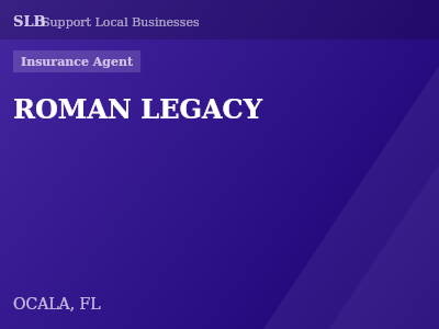 ROMAN LEGACY — Insurance Agent in OCALA, FL