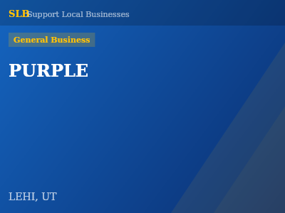 PURPLE — General Business in LEHI, UT