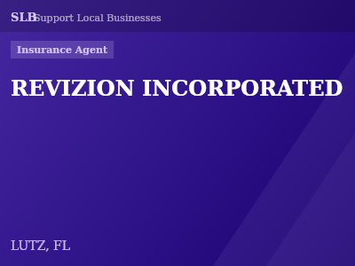 REVIZION INCORPORATED — Insurance Agent in LUTZ, FL