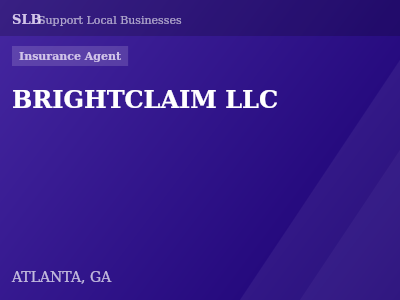 BRIGHTCLAIM LLC — Insurance Agent in ATLANTA, GA