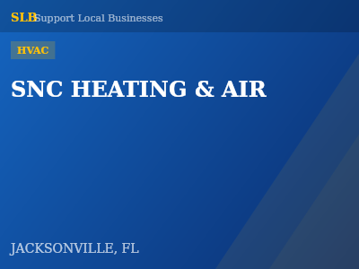 SNC HEATING & AIR — HVAC in JACKSONVILLE, FL
