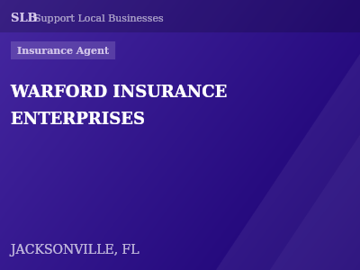 WARFORD INSURANCE ENTERPRISES — Insurance Agent in JACKSONVILLE, FL
