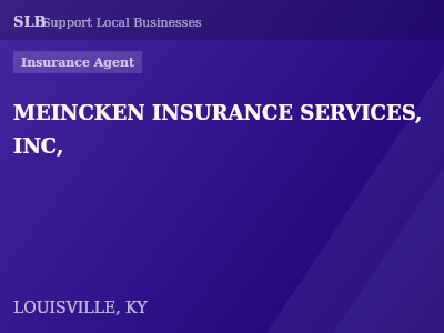 MEINCKEN INSURANCE SERVICES, INC, — Insurance Agent in LOUISVILLE, KY