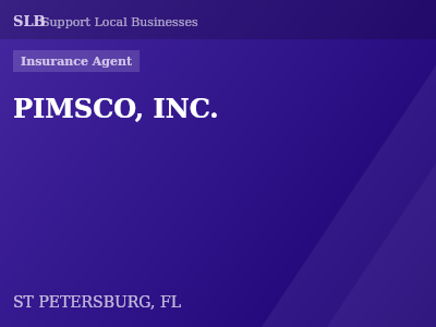 PIMSCO, INC. — Insurance Agent in ST PETERSBURG, FL