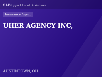 UHER AGENCY INC, — Insurance Agent in AUSTINTOWN, OH