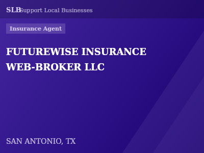 FUTUREWISE INSURANCE WEB-BROKER LLC — Insurance Agent in SAN ANTONIO, TX