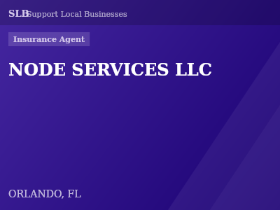 NODE SERVICES LLC — Insurance Agent in ORLANDO, FL
