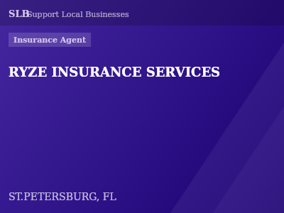 RYZE INSURANCE SERVICES — Insurance Agent in ST.PETERSBURG, FL