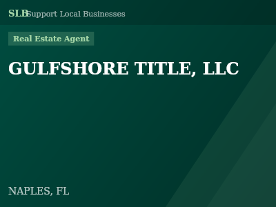 GULFSHORE TITLE, LLC — Real Estate Agent in NAPLES, FL
