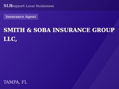 SMITH & SOBA INSURANCE GROUP LLC, — Insurance Agent in TAMPA, FL