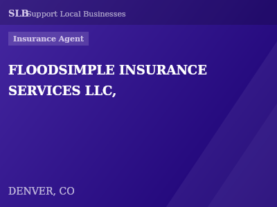 FLOODSIMPLE INSURANCE SERVICES LLC, — Insurance Agent in DENVER, CO
