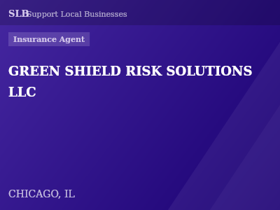 GREEN SHIELD RISK SOLUTIONS LLC — Insurance Agent in CHICAGO, IL