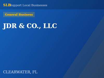 JDR & CO., LLC — General Business in CLEARWATER, FL