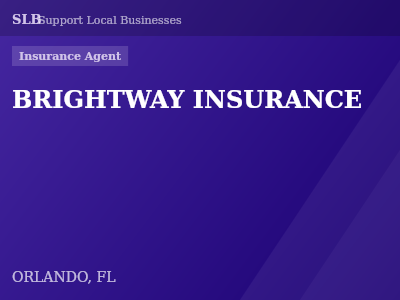 BRIGHTWAY INSURANCE — Insurance Agent in ORLANDO, FL