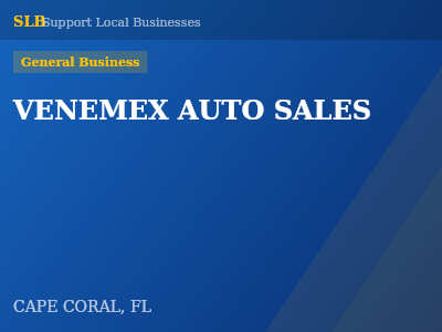 VENEMEX AUTO SALES — General Business in CAPE CORAL, FL