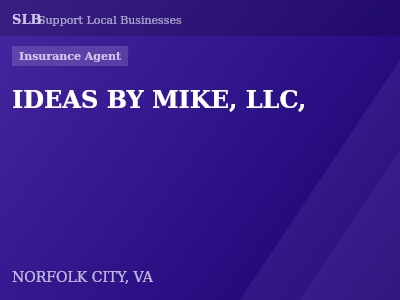 IDEAS BY MIKE, LLC, — Insurance Agent in NORFOLK CITY, VA