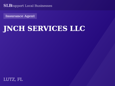 JNCH SERVICES LLC — Insurance Agent in LUTZ, FL