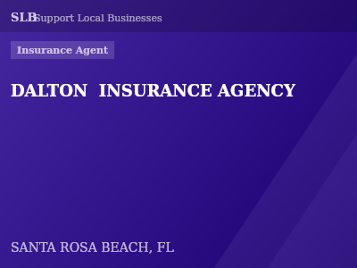 DALTON  INSURANCE AGENCY — Insurance Agent in SANTA ROSA BEACH, FL