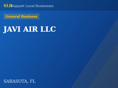 JAVI AIR LLC — General Business in SARASOTA, FL