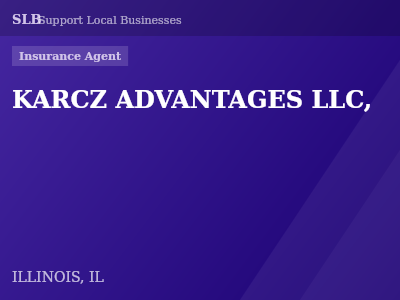 KARCZ ADVANTAGES LLC, — Insurance Agent in ILLINOIS, IL