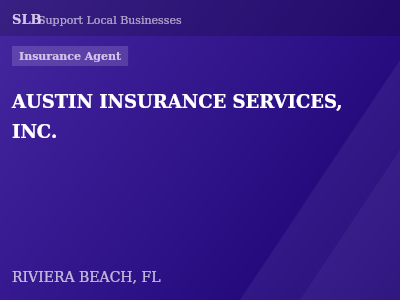 AUSTIN INSURANCE SERVICES, INC. — Insurance Agent in RIVIERA BEACH, FL