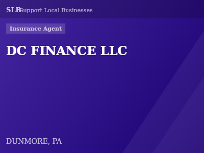 DC FINANCE LLC — Insurance Agent in DUNMORE, PA