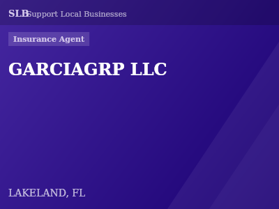 GARCIAGRP LLC — Insurance Agent in LAKELAND, FL