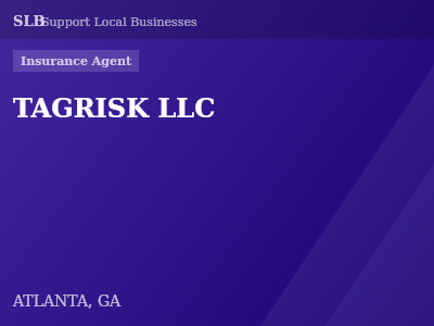 TAGRISK LLC — Insurance Agent in ATLANTA, GA