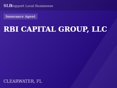 RBI CAPITAL GROUP, LLC — Insurance Agent in CLEARWATER, FL