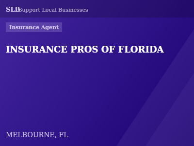 INSURANCE PROS OF FLORIDA — Insurance Agent in MELBOURNE, FL