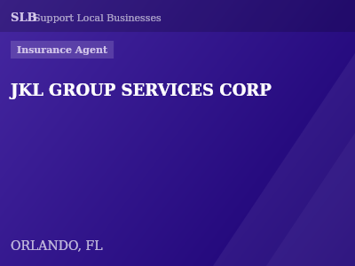 JKL GROUP SERVICES CORP — Insurance Agent in ORLANDO, FL