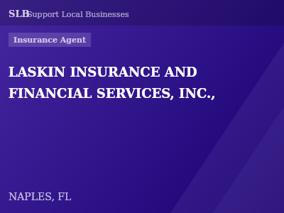 LASKIN INSURANCE AND FINANCIAL SERVICES, INC., — Insurance Agent in NAPLES, FL