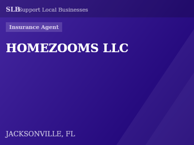 HOMEZOOMS LLC — Insurance Agent in JACKSONVILLE, FL