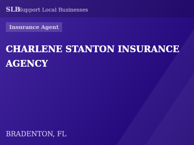 CHARLENE STANTON INSURANCE AGENCY — Insurance Agent in BRADENTON, FL