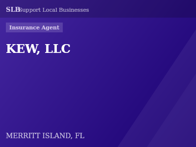 KEW, LLC — Insurance Agent in MERRITT ISLAND, FL