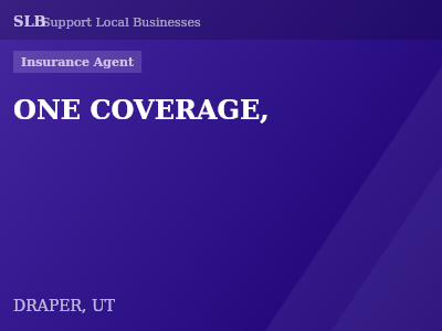 ONE COVERAGE, — Insurance Agent in DRAPER, UT