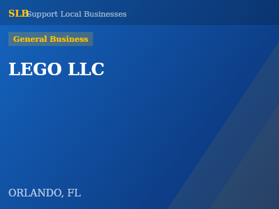 LEGO LLC — General Business in ORLANDO, FL