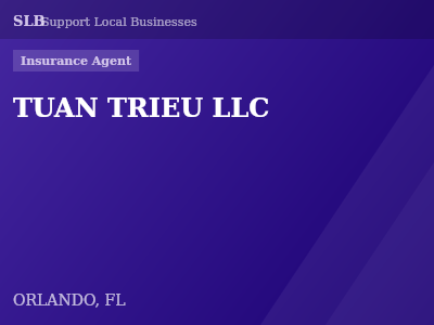 TUAN TRIEU LLC — Insurance Agent in ORLANDO, FL