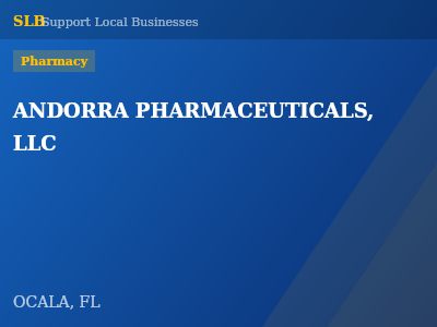 ANDORRA PHARMACEUTICALS, LLC — Pharmacy in OCALA, FL