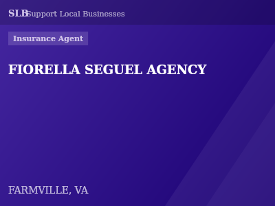 FIORELLA SEGUEL AGENCY — Insurance Agent in FARMVILLE, VA