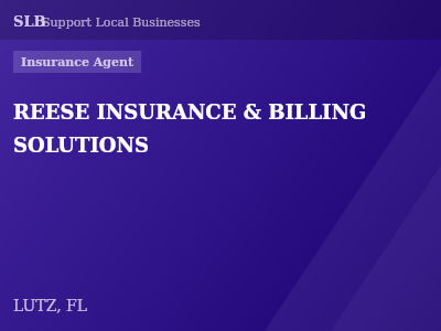 REESE INSURANCE & BILLING SOLUTIONS — Insurance Agent in LUTZ, FL