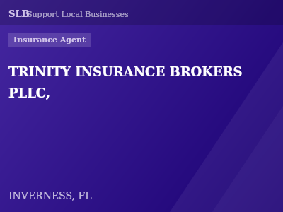 TRINITY INSURANCE BROKERS PLLC, — Insurance Agent in INVERNESS, FL