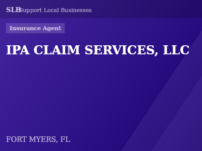 IPA CLAIM SERVICES, LLC — Insurance Agent in FORT MYERS, FL