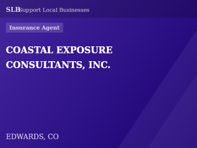COASTAL EXPOSURE CONSULTANTS, INC. — Insurance Agent in EDWARDS, CO
