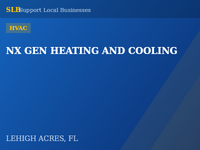NX GEN HEATING AND COOLING — HVAC in LEHIGH ACRES, FL