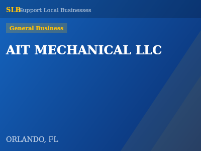 AIT MECHANICAL LLC — General Business in ORLANDO, FL