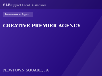 CREATIVE PREMIER AGENCY — Insurance Agent in NEWTOWN SQUARE, PA